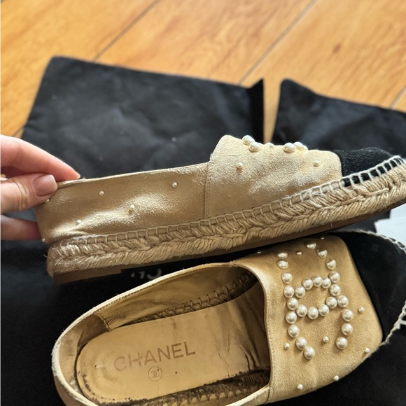 Authentic Chanel Espadrilles Size 39 - Picture 7 of 9